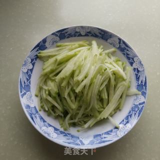 萝卜粉条炒肉的做法步骤：3