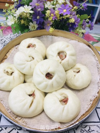 培根包子的做法步骤：12