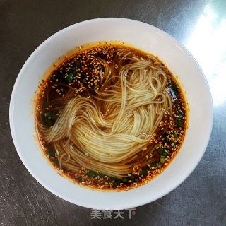 干切牛肉面的做法步骤：6