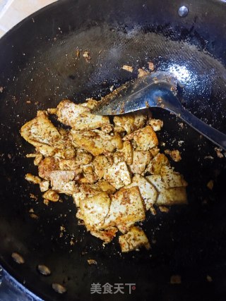 铁板豆腐的做法步骤：4