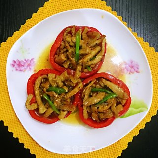 黑椒猪柳的做法步骤：7