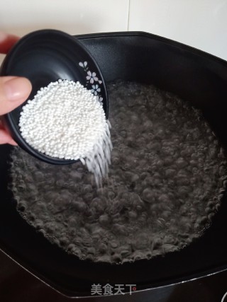 树莓西米露的做法步骤：2