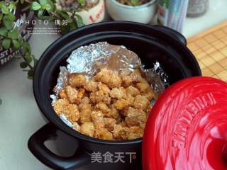 砂锅烤鸡米花的做法步骤：10