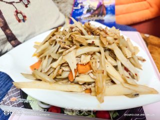 莲藕炒肉丝的做法步骤：10