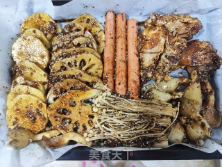 宅家自制烧烤的做法步骤：11