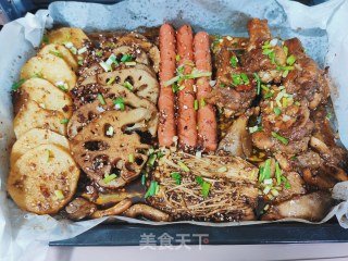 宅家自制烧烤的做法步骤：13