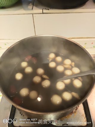 滋补红枣汤圆的做法步骤：5