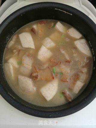 芋头焖饭的做法步骤：7