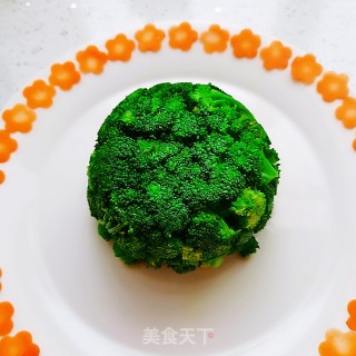 蒸鱼汁西兰花的做法步骤：7