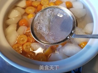 金桔雪梨汤的做法步骤：7