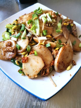 沙县小吃炒年糕的做法步骤：1
