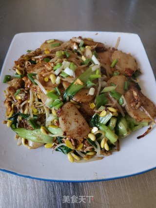 沙县小吃炒年糕的做法步骤：8