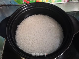 腊味煲仔饭的做法步骤：4
