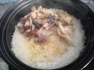 腊味煲仔饭的做法步骤：9
