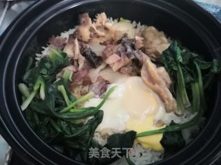 腊味煲仔饭的做法步骤：11