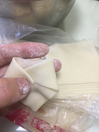 酸辣抄手的做法步骤：4
