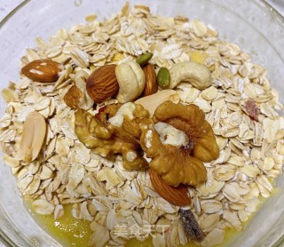 土豆家～～【燕麦低脂能量棒】的做法步骤：3
