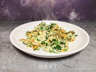 韭菜煎鸡蛋的做法步骤：9