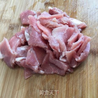 肉片烩花菜的做法步骤：2
