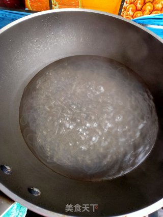 鸡汤红薯粉的做法步骤：4
