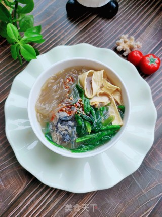 鸡汤红薯粉的做法步骤：11
