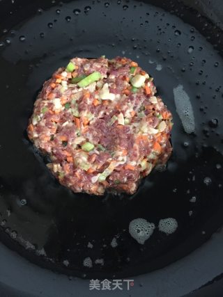 牛肉胡萝卜饼的做法步骤：9