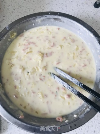 培根煎蛋饼的做法步骤：3