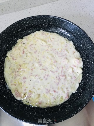 培根煎蛋饼的做法步骤：4