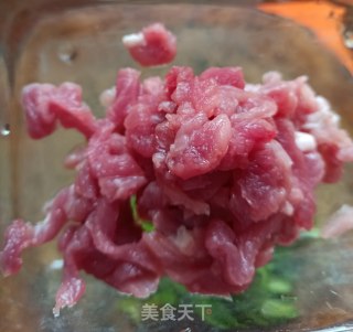 青椒土豆炒肉丝的做法步骤：4