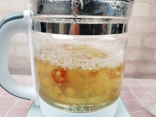 紫薯桃胶粥的做法步骤：3