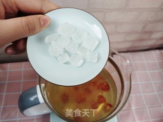 紫薯桃胶粥的做法步骤：4
