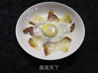 咸肉蒸蛋的做法步骤：11