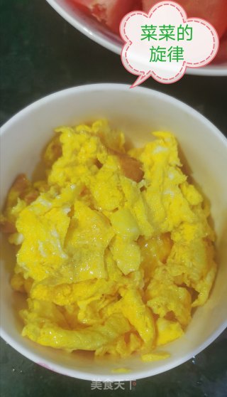 鸡蛋炒西红柿的做法步骤：6
