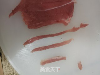 双色肉丝的做法步骤：3