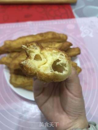 简单美味小油条的做法步骤：5