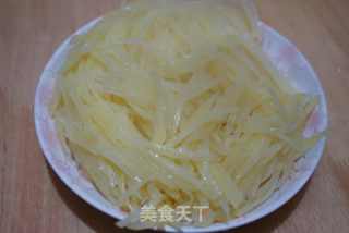 醋溜土豆丝的做法步骤：4