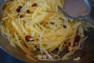 醋溜土豆丝的做法步骤：6