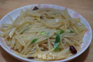 醋溜土豆丝的做法步骤：8