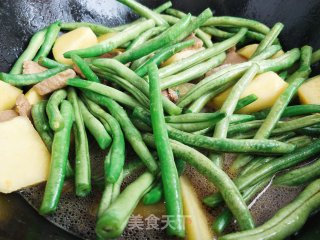 家常烧豆角的做法步骤：5