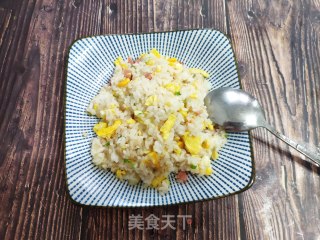 蛋炒饭的做法步骤：10