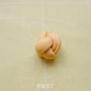 绣球面包的做法步骤：16