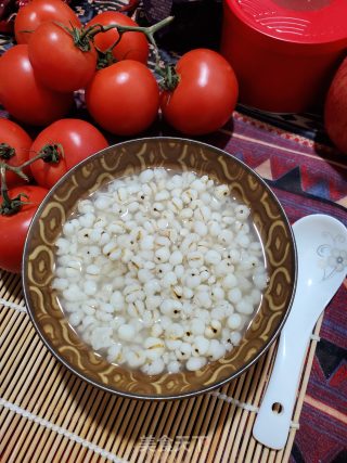 薏仁粥的做法步骤：7