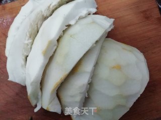 炒柚皮的做法步骤：1