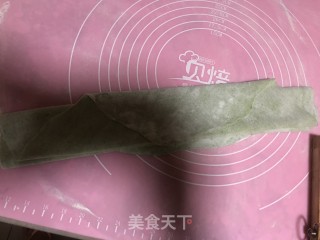 菠菜手擀面的做法步骤：8