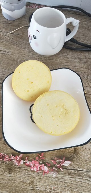 用一个蛋的简单蒸蛋糕的做法步骤：5