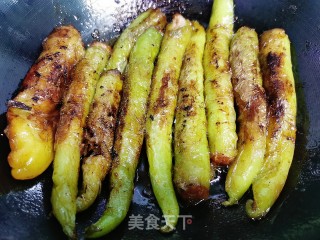 虎皮尖椒的做法步骤：6