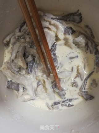 干炸蘑菇的做法步骤：5