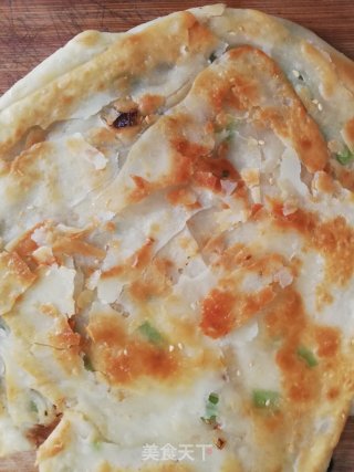 家常层烙饼的做法步骤：8