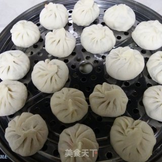 平菇鸡蛋木耳小素包的做法步骤：13