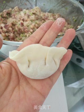 芹菜猪肉馅灌汤饺的做法步骤：7